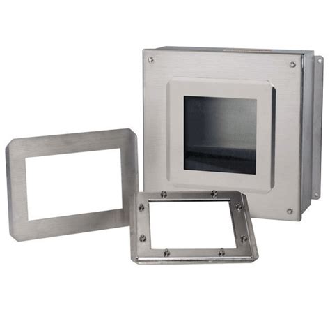 stainless steel enclosures with window|stainless steel enclosures for sale.